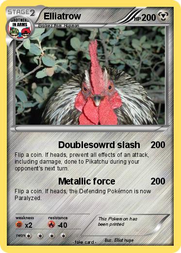 Pokemon Elliatrow