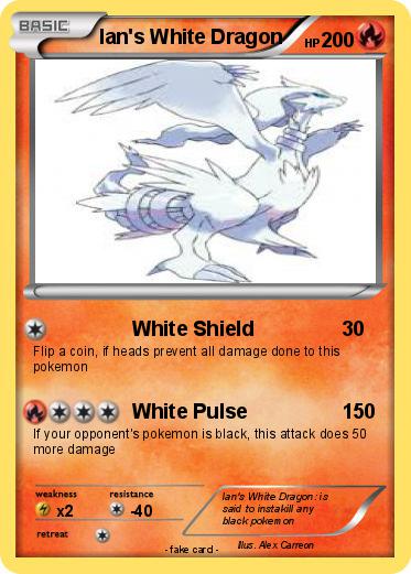 Pokemon Ian's White Dragon