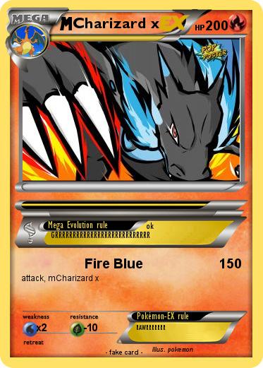 Pokemon Charizard x