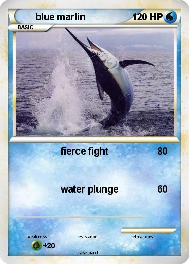 Pokemon blue marlin
