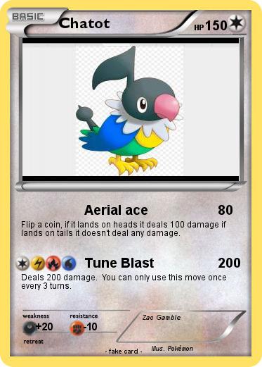 Pokemon Chatot