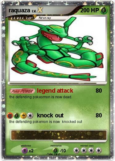 Pokemon raquaza