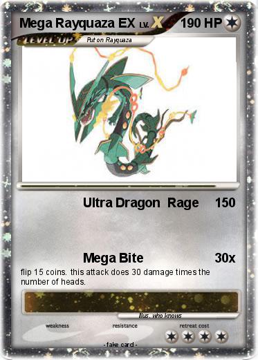 Pokemon Mega Rayquaza EX