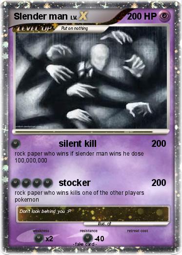 Pokemon Slender man