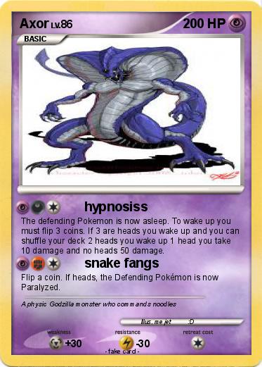 Pokemon Axor