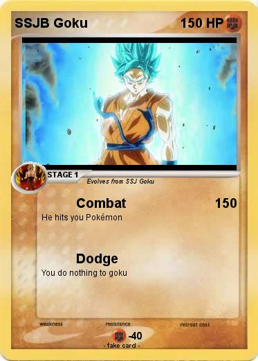 Pokemon SSJB Goku