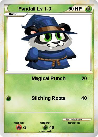 Pokemon Pandalf Lv 1-3