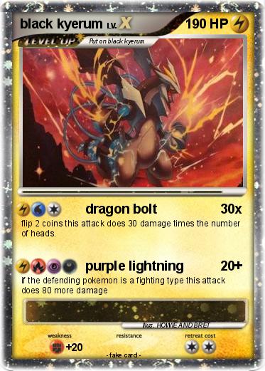Pokemon black kyerum