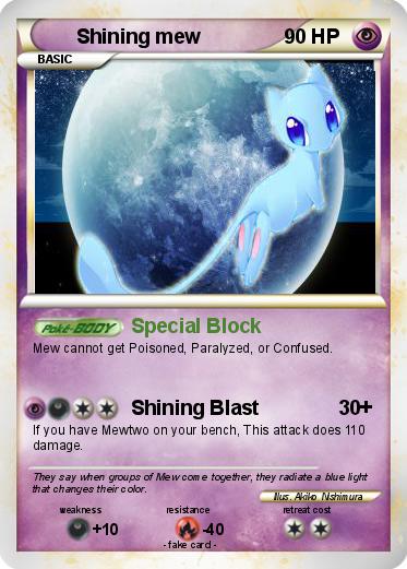 Pokemon Shining mew
