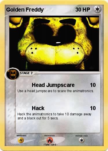 Pokemon Golden Freddy
