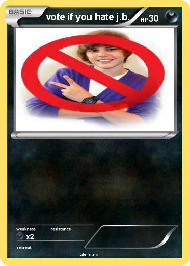 Pokemon vote if you hate j.b.