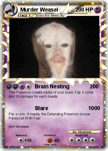 Pokemon Murder Weasel