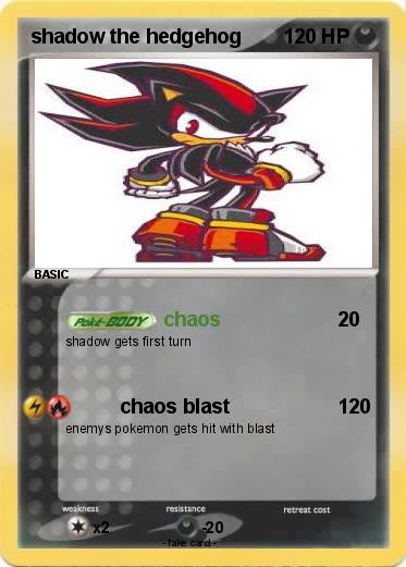 Pokemon shadow the hedgehog