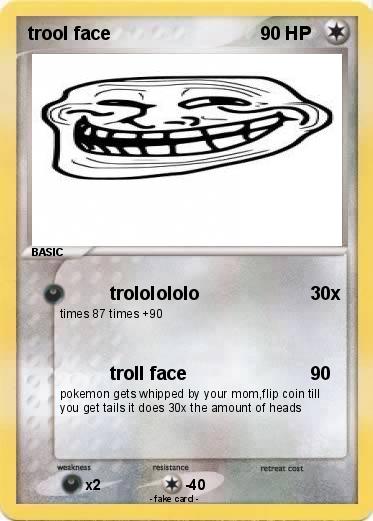 Pokemon trool face
