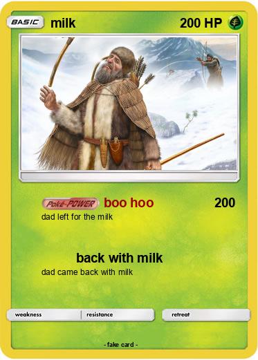 Pokemon milk