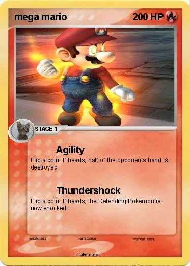 Pokemon mega mario
