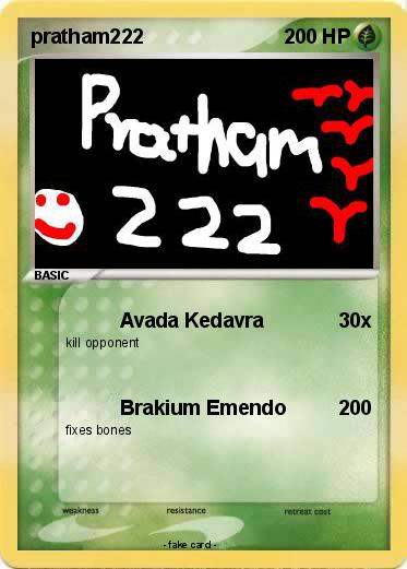 Pokemon pratham222