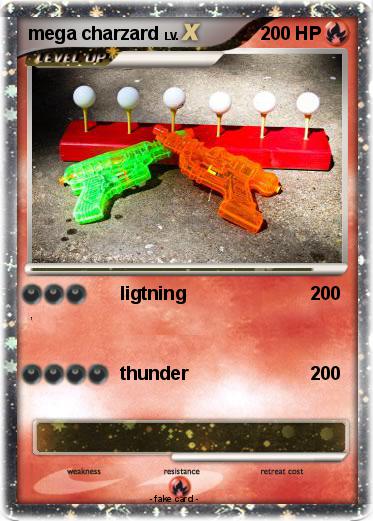 Pokemon mega charzard