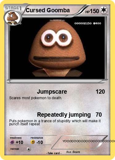 Pokemon Cursed Goomba Pokemon Cursed Goomba