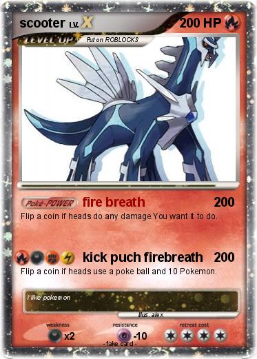Pokemon scooter