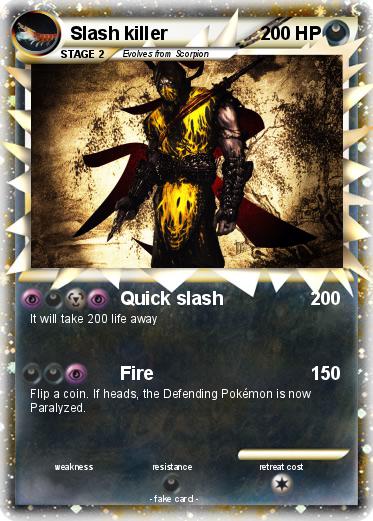 Pokemon Slash killer