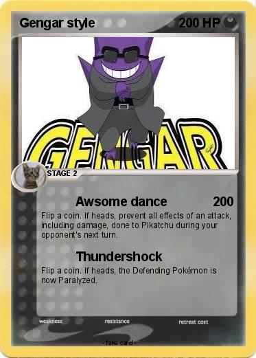 Pokemon Gengar style