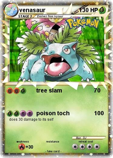 Pokemon venasaur