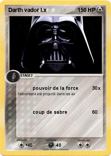 Pokemon Darth vador l.x