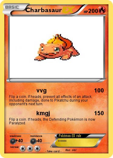 Pokemon Charbasaur