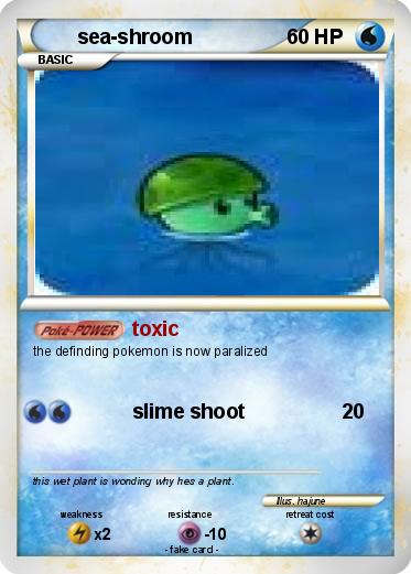 Pokemon sea-shroom