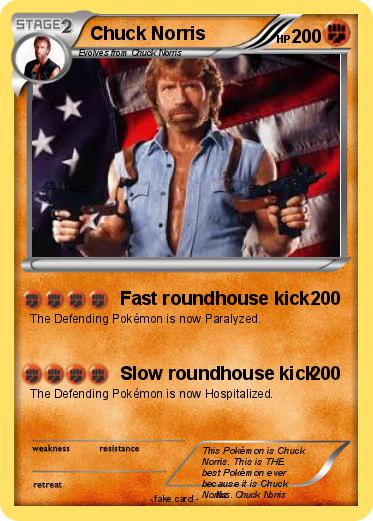 Pokemon Chuck Norris