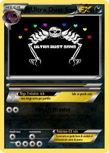 Pokemon Ultra Dust Sans
