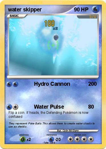 Pokemon water skipper