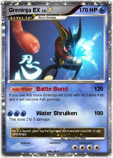 Pokemon Greninja EX