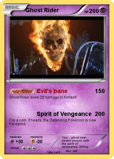 Pokemon Ghost Rider