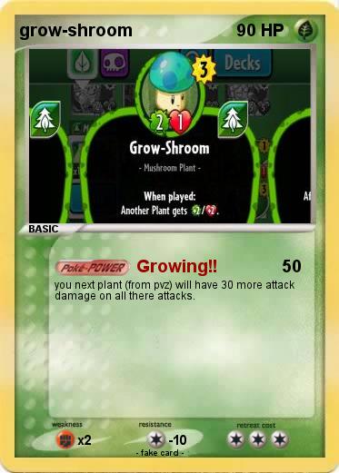 Pokemon grow-shroom