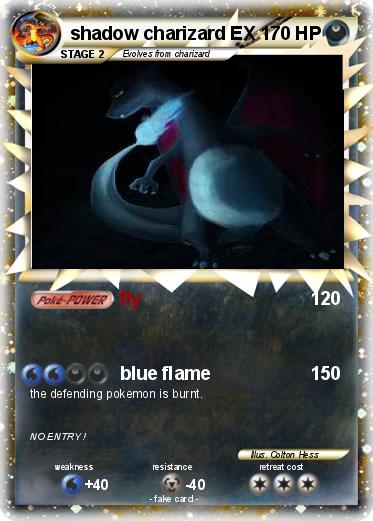 Pokemon shadow charizard EX