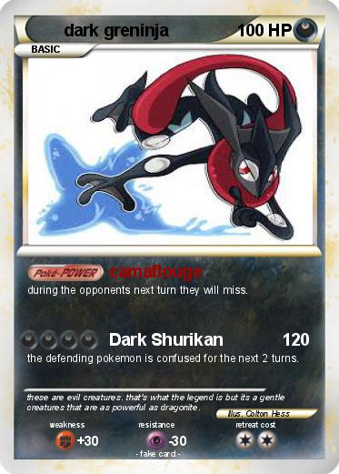 Pokemon dark greninja