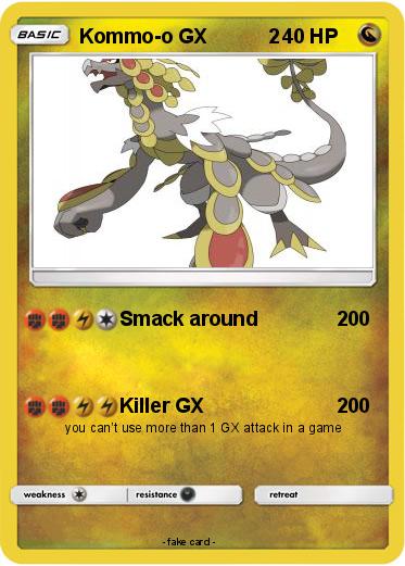 Pokemon Kommo-o GX           2