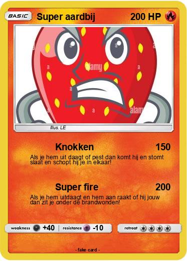 Pokemon Super aardbij
