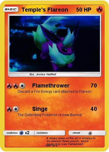 Pokemon Temple's Flareon