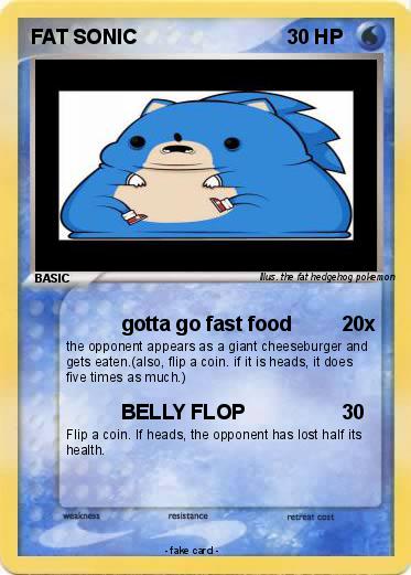 Pokemon FAT SONIC