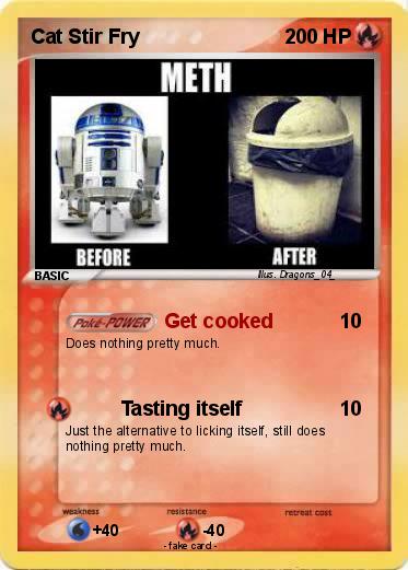 Pokemon Cat Stir Fry
