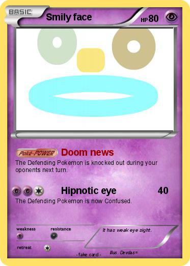 Pokemon Smily face