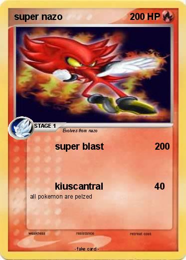 Pokemon super nazo