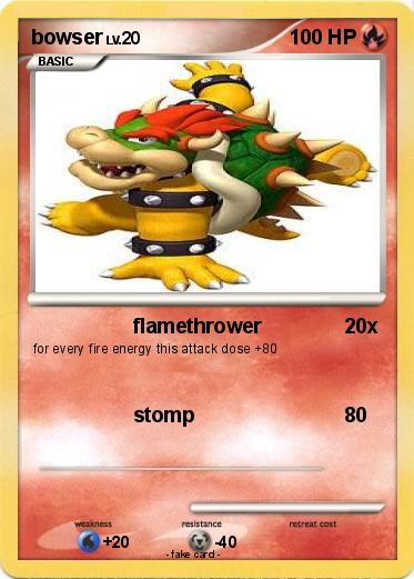 Pokemon bowser
