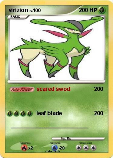 Pokemon virizion