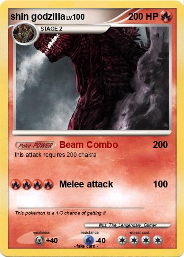 Pokemon shin godzilla