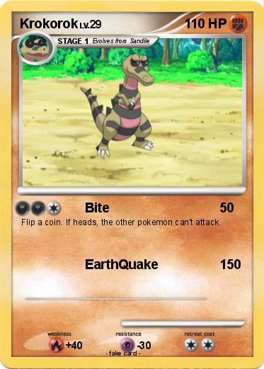 Pokemon Krokorok