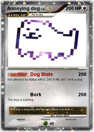 Pokemon Annoying dog